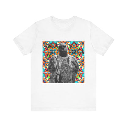 Vibrant Graphic Tee, Unisex Jersey Tee, Hip Hop Inspired T-Shirt, Casual Streetwear, Unique Gift for Music Lovers