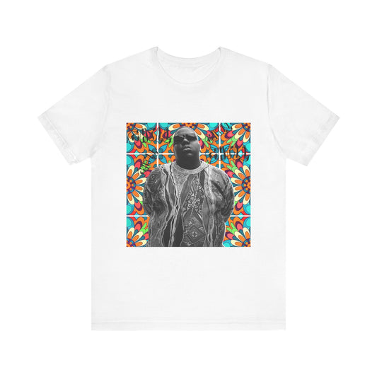 Vibrant Graphic Tee, Unisex Jersey Tee, Hip Hop Inspired T-Shirt, Casual Streetwear, Unique Gift for Music Lovers