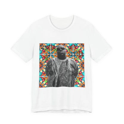 Vibrant Graphic Tee, Unisex Jersey Tee, Hip Hop Inspired T-Shirt, Casual Streetwear, Unique Gift for Music Lovers